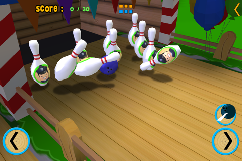 Horse bowling for kids - free game screenshot 4