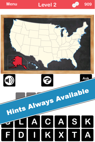 What’s The State? Test your geographic knowledge of the USA. Free screenshot 2