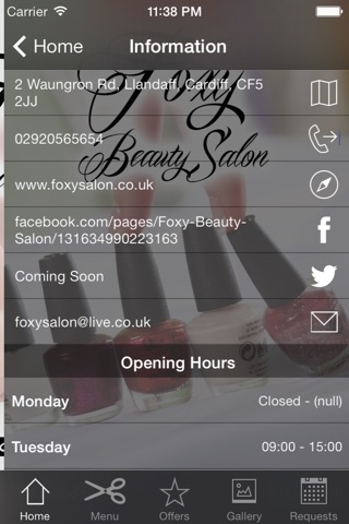 Foxy Beauty Salon screenshot 3