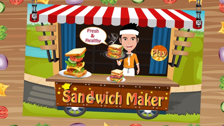 Sandwich Maker - Crazy fast food cooking and kitchen game