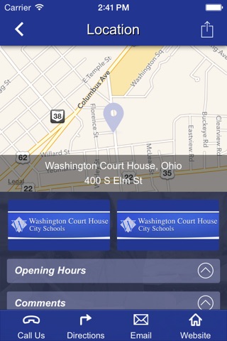 Washington High School screenshot 2