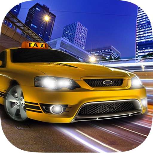 An Epic Retro Taxi Rush - Crazy Cab City Race iOS App