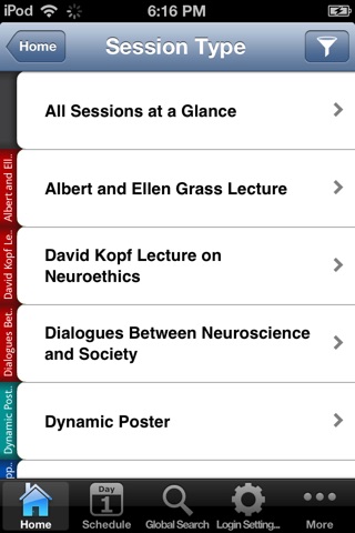 Neuroscience 2014 screenshot 4