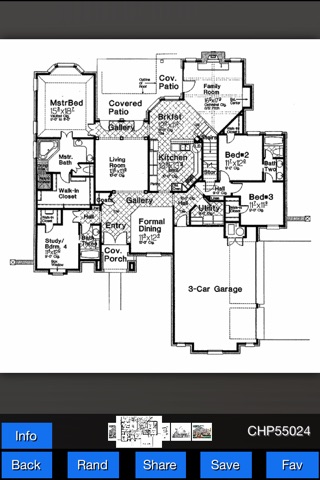 Chateau House Plans screenshot 2