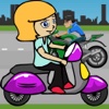 Scooter Racer Girl