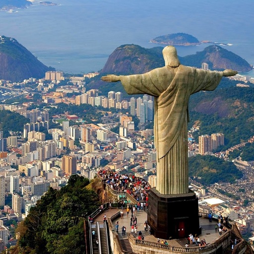 Rio de Janeiro Tour Guide: Best Offline Maps with Street View icon