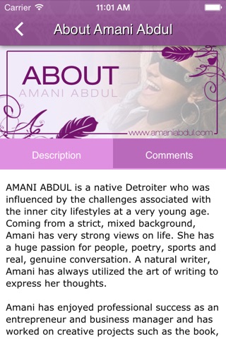 Amani Abdul screenshot 3