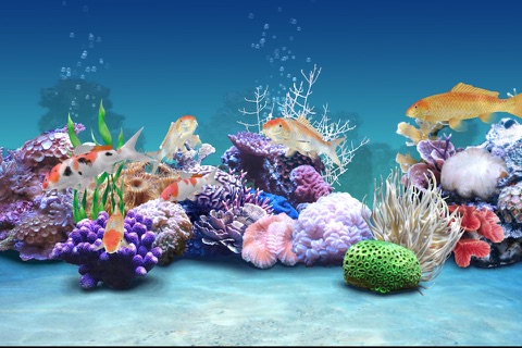 Koi Aqua HD - Real Sim Coral Reef Plants and Live Freshwater Fish Tank Pond & Virtual Tropical Fishes Tour screenshot 2