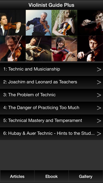 Violinist Guide Plus - Learn How to Master Violin From Greatest Violin Teachers !