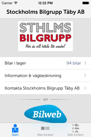 Stockholms Bilgrupp Täby screenshot 3