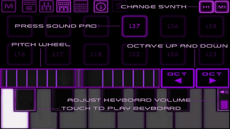 Bass Drop - Deep House - Electronic music sampler and synthesizer screenshot-3