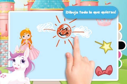 Free Kids Puzzle Teach me ponies for girls - Learn about pink ponies, cute fairies and princesses screenshot 4