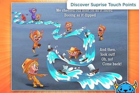 A Shark Knocked On the Door - An Interactive Animated Storybook App For Kids screenshot 2