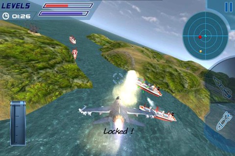 F16 War Missile Gunner Rivals screenshot 2