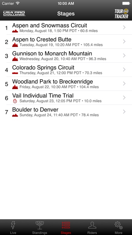 USA Pro Cycling Challenge Tour Tracker screenshot-3