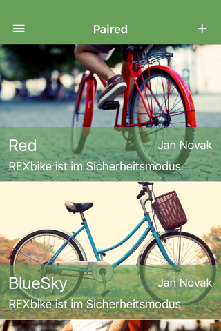 REXbike screenshot 2