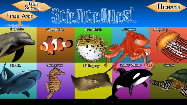 Science Quest  - Fourth Grade Quiz