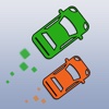 Crazy Two Cars : tap, race, dodge and collect bonuses