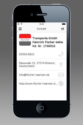 Transporte GmbH H. Fischer screenshot 3