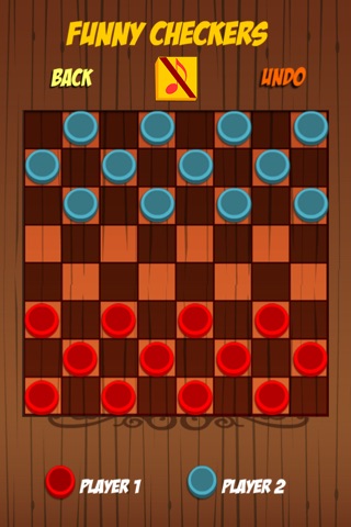 Funny Checkers HD for iPhone and iPad (Draughts) screenshot 3