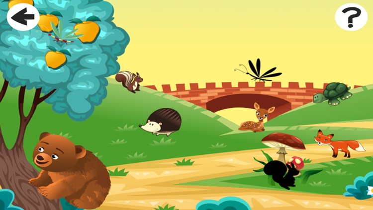 Animals of the Forest Shadow Game: Learn and Play for Children by