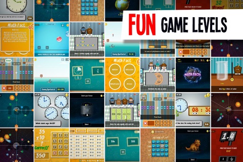 5th Grade Math Planet - Fun math game curriculum for kids screenshot 2