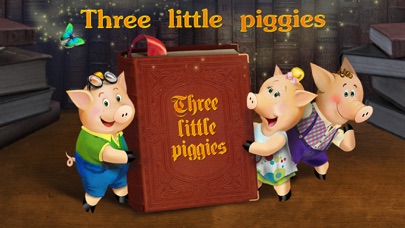 How to cancel & delete The three little pigs - preschool & kindergarten fairy tales book free for kids from iphone & ipad 1