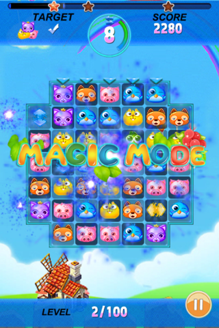 Animal Paradise Pop Game Free screenshot 2