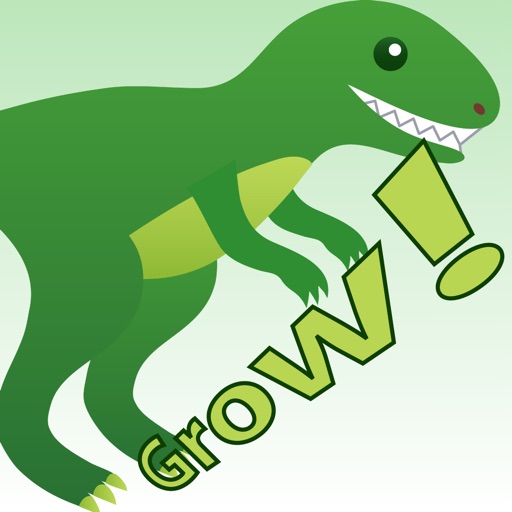 Grow Grow Dino! iOS App