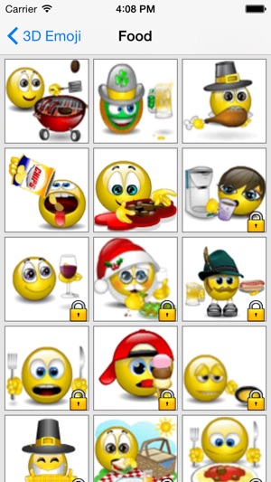 Animated 3D Emoji Free : Emoticons Share to social(圖3)-速報App