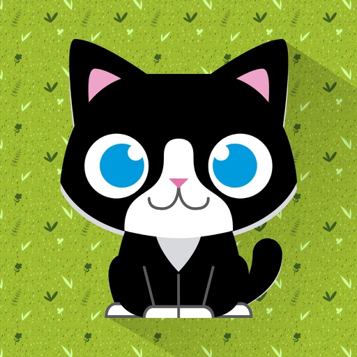 Catch The Cat. Kids Game Icon