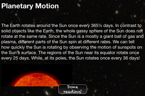 Planetary Motion screenshot 3