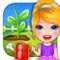 Happy girl's Secret Garden:  A Mini Dress Up & Gardening Game