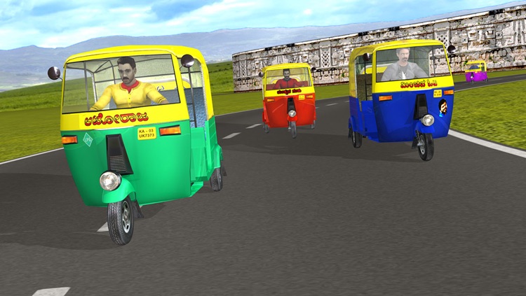 Auto Rickshaw Rash (Ad-Free Version) screenshot-0