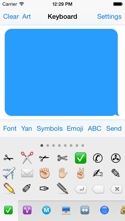 Symbol Keyboard Free - Unicode Symbols & Characters