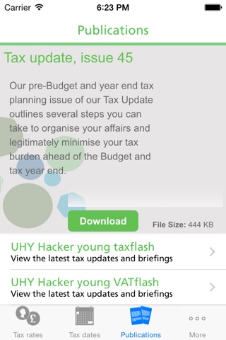 UK tax hub screenshot 3