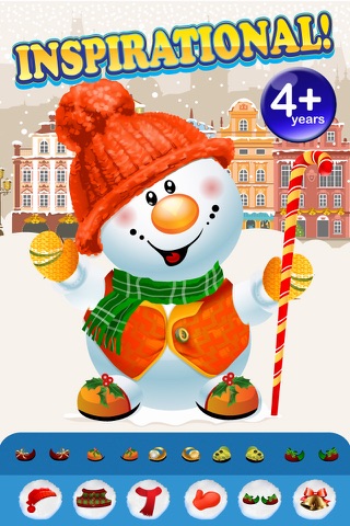 Design and Build My Frozen Snowman Christmas Creation Game - Advert Free App screenshot 3