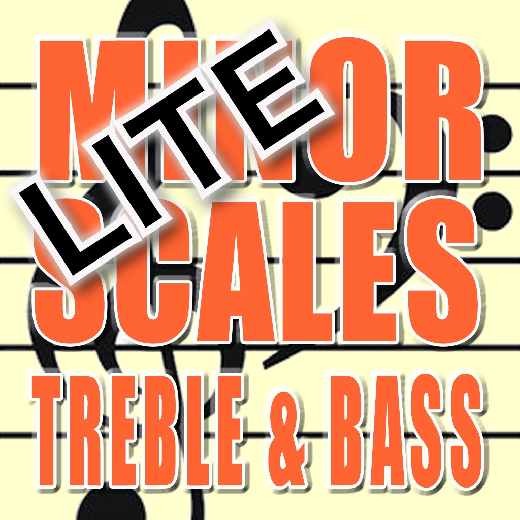 Minor Scales Treble and Bass Clef Lite