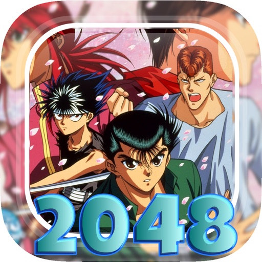 2048 Manga & Anime - “ Logic Characters Number Puzzle For YuYu Hakusho “ icon