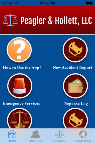 Peagler and Hollett Accident App screenshot 2