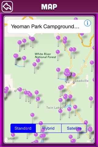 Colorado Campgrounds screenshot 4