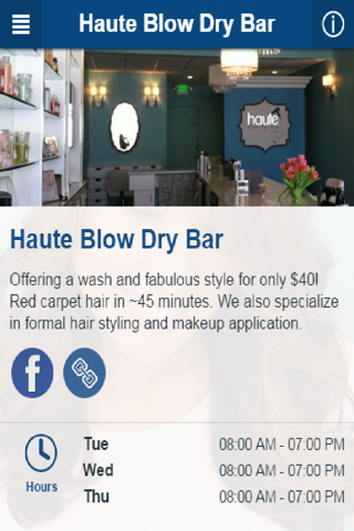 Haute Blow Dry Bar screenshot 2