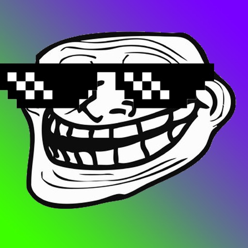 Crazy Falling Troll Face - Endless Impossible Arcade Faller icon