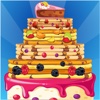 Pancake Stacking Game - Make a Tower of Food for Breakfast