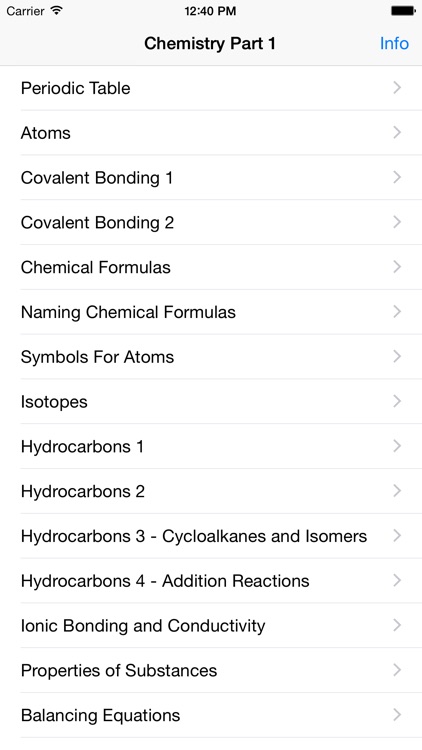 Chemistry Exam Tutor - Part 1 screenshot-3