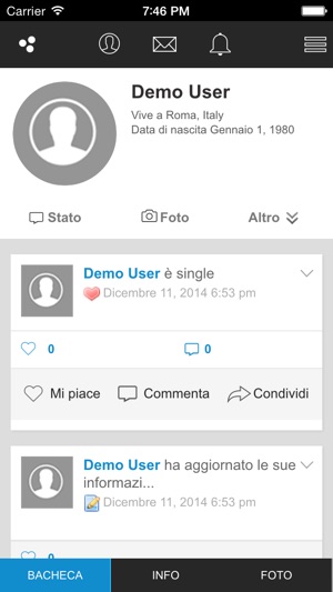 Facecjoc - Social network Italiano dei dialetti(圖3)-速報App