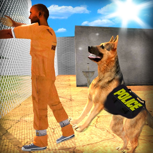 Border Police Dog Simulator: Police duty in crime city & prisoner escape game icon