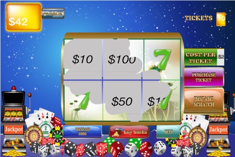 Vegas Scratchers - Lottery Casino Game screenshot 4