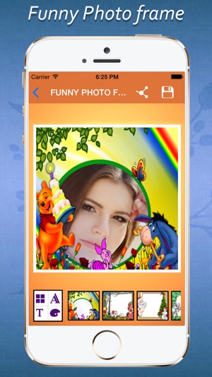 Funny Photo Frames HD(圖1)-速報App