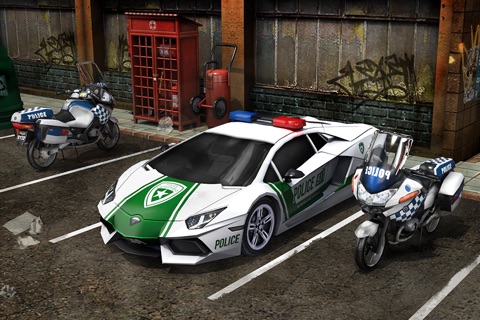Skill 3D Parking - Police Station screenshot 2